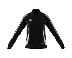 ADIDAS TIRO24 TR JKT W - BLACK/WHITE