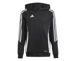 ADIDAS TIRO24 TR HOOD JR. - BLACK/WHITE