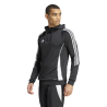 ADIDAS TIRO24 TR HOOD - BLACK/WHITE
