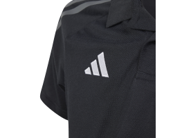 ADIDAS TIRO24 C POLO JR. - BLACK/TMDRGR
