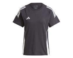ADIDAS TIRO24 SW TEE W - BLACK/WHITE