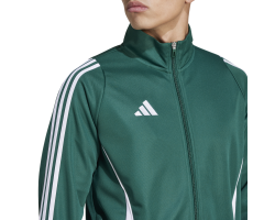 ADIDAS TIRO24 TR JKT - DRKGRN/WHITE