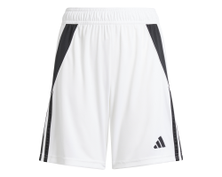 ADIDAS TIRO24 SHORT JR. - WHITE/BLACK