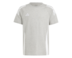 ADIDAS TIRO24 SW TEE JR. - MGREYH/WHITE