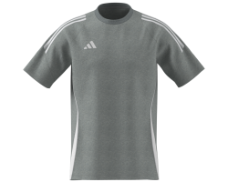 ADIDAS TIRO24 SW TEE - MGREYH/WHITE
