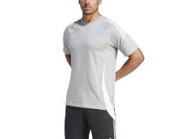 ADIDAS TIRO24 SW TEE - MGREYH/WHITE