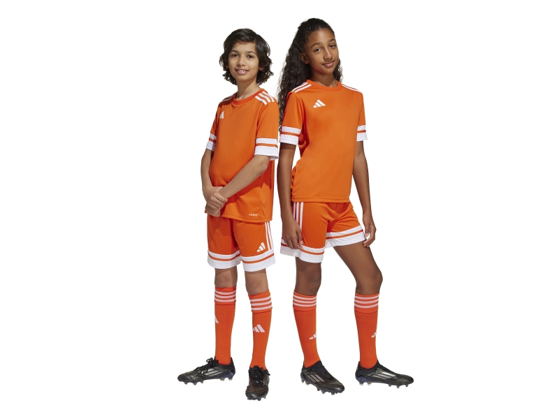 ADIDAS SQUADRA25 SHORTS JR. - TEAM ORANGE/WHITE
