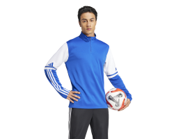 ADIDAS SQUADRA25 TRAINING TOP - TEAM ROYAL BLUE/WHITE