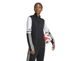 ADIDAS SQUADRA25 TRAINING TOP - BLACK/WHITE