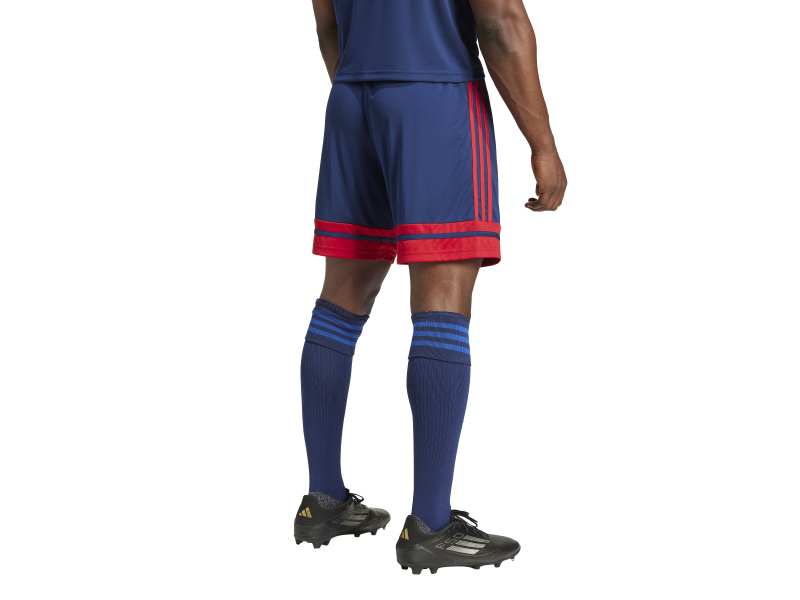 ADIDAS SQUADRA25 SHORTS - TEAM NAVY BLUE 2/TEAM POWER RED 2