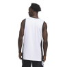 ADIDAS 3G SPEED REV. BASKETBALL AEROREADY JERSEYS - WHITE/BLACK