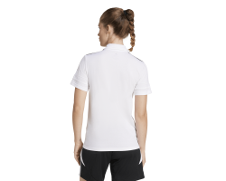 ADIDAS SQUADRA25 COTTON POLO - WHITE/BLACK