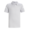 ADIDAS SQUADRA25 COTTON POLO JR. - TEAM LIGHT GREY/WHITE