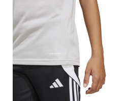 ADIDAS SQUADRA25 COTTON POLO JR. - TEAM LIGHT GREY/WHITE