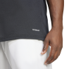 ADIDAS SQUADRA25 COTTON POLO - BLACK/WHITE
