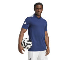 ADIDAS SQUADRA25 COTTON POLO - TEAM NAVY BLUE 2/WHITE