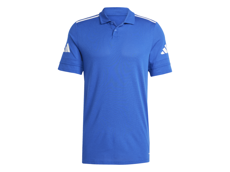 ADIDAS SQUADRA25 COTTON POLO - TEAM ROYAL BLUE/WHITE