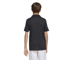 ADIDAS SQUADRA25 COTTON POLO JR. - BLACK/WHITE