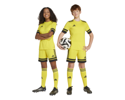ADIDAS SQUADRA25 SHORTS JR. - TEAM YELLOW/BLACK