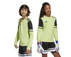 ADIDAS SQUADRA25 GOALKEEPER JERSEY LONG SLEEVE JR. - PULSE LIME/BLACK