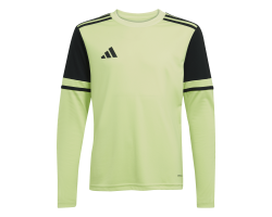 ADIDAS SQUADRA25 GOALKEEPER JERSEY LONG SLEEVE JR. - PULSE LIME/BLACK