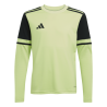 ADIDAS SQUADRA25 GOALKEEPER JERSEY LONG SLEEVE JR. - PULSE LIME/BLACK