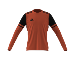 ADIDAS SQUADRA25 GOALKEEPER JERSEY LONG SLEEVE JR. - SEMI IMPACT ORANGE/BLACK