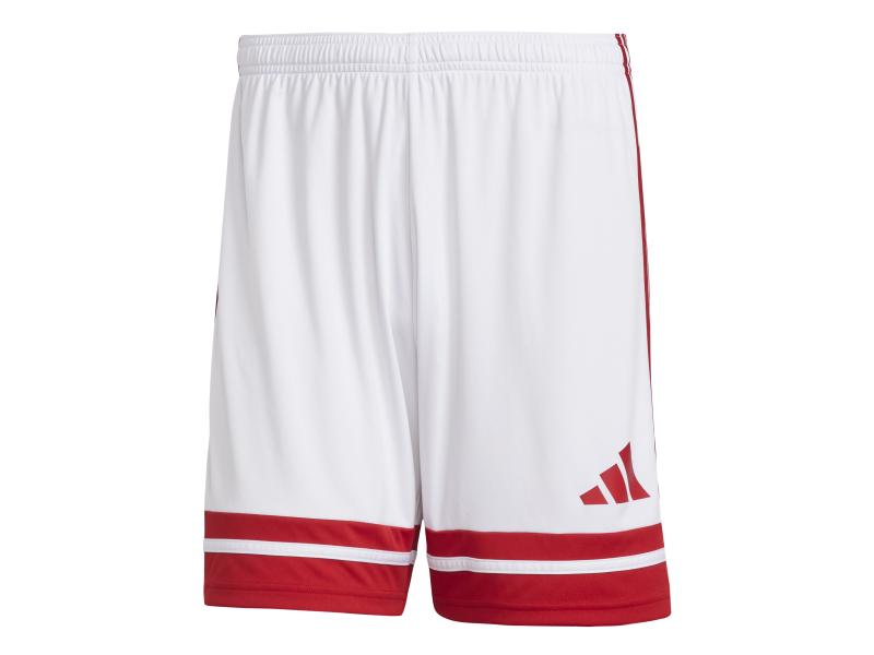 ADIDAS SQUADRA25 SHORTS - WHITE/TEAM POWER RED 2