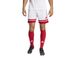 ADIDAS SQUADRA25 SHORTS - WHITE/TEAM POWER RED 2