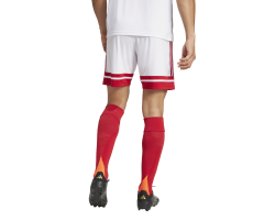 ADIDAS SQUADRA25 SHORTS - WHITE/TEAM POWER RED 2