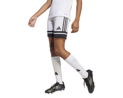 ADIDAS SQUADRA25 SHORTS JR. - WHITE/BLACK