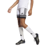 ADIDAS SQUADRA25 SHORTS JR. - WHITE/BLACK