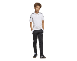 ADIDAS SQUADRA25 COTTON POLO JR. - WHITE/BLACK