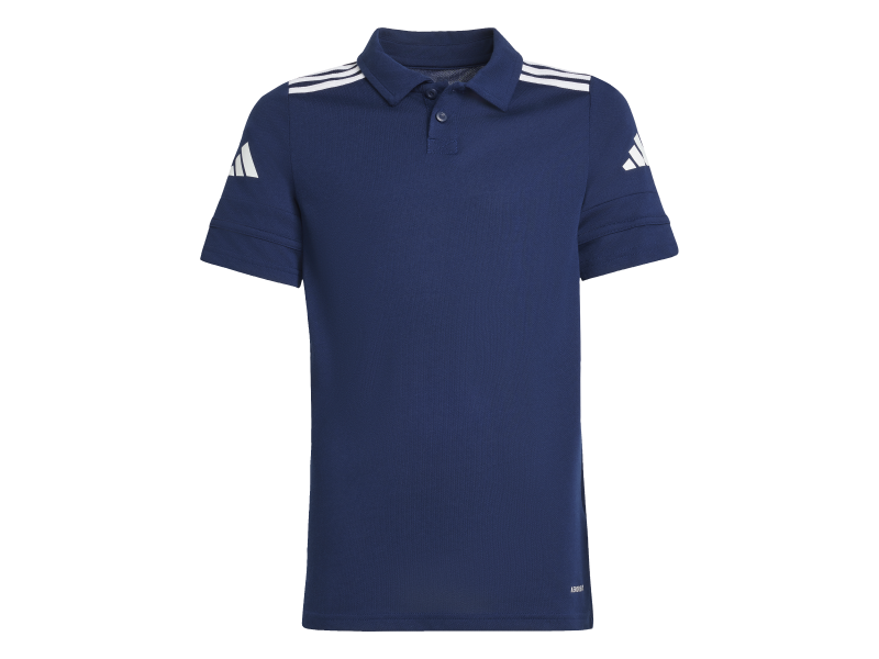 ADIDAS SQUADRA25 COTTON POLO JR. - TEAM NAVY BLUE 2/WHITE