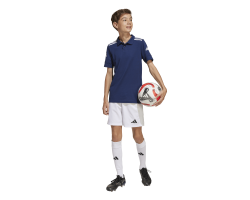 ADIDAS SQUADRA25 COTTON POLO JR. - TEAM NAVY BLUE 2/WHITE