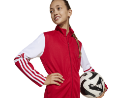 ADIDAS SQUADRA25 TRAINING JACKET JR. - TEAM POWER RED 2/WHITE