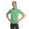 ADIDAS SQUADRA25 COTTON POLO - TEAM GREEN/WHITE