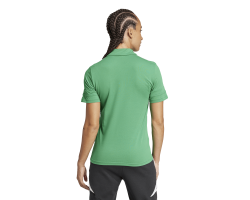 ADIDAS SQUADRA25 COTTON POLO - TEAM GREEN/WHITE