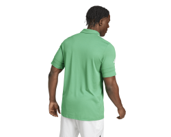 ADIDAS SQUADRA25 COTTON POLO - TEAM GREEN/WHITE