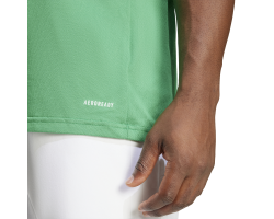 ADIDAS SQUADRA25 COTTON POLO - TEAM GREEN/WHITE