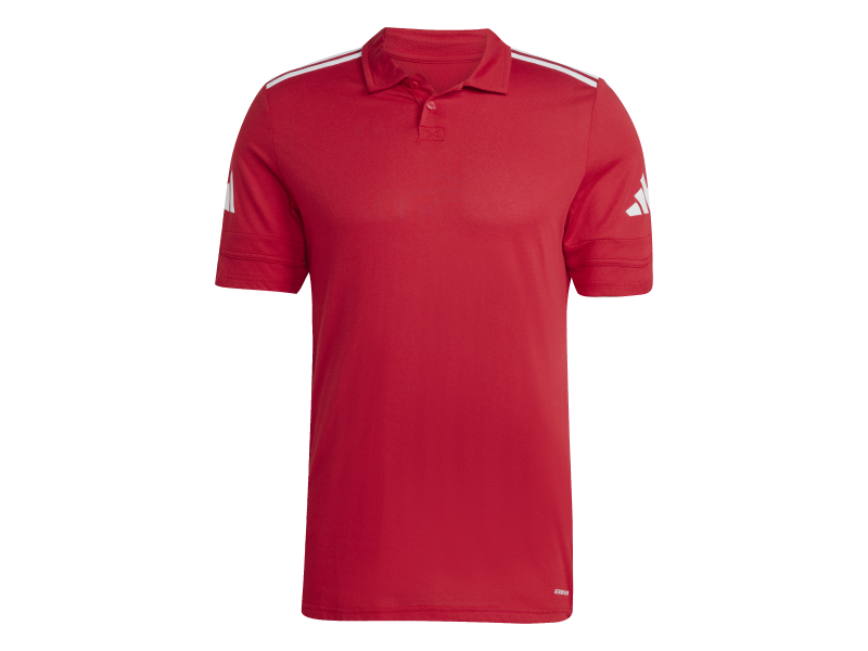 ADIDAS SQUADRA25 COTTON POLO - TEAM POWER RED/WHITE
