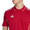 ADIDAS TIRO25 COMPETITION POLO - TEAM POWER RED 2/PURE RUBY