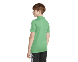 ADIDAS SQUADRA25 COTTON POLO JR. - TEAM GREEN/WHITE
