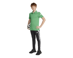 ADIDAS SQUADRA25 COTTON POLO JR. - TEAM GREEN/WHITE