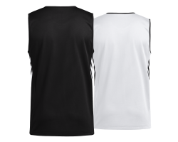 ADIDAS 3G SPEED REV. BASKETBALL AEROREADY JERSEYS - BLACK/WHITE