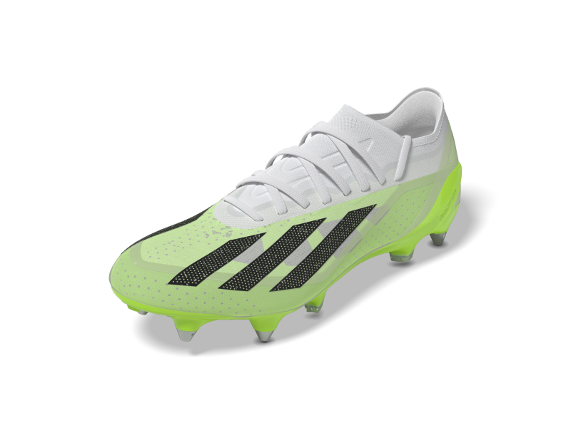 ADIDAS SCARPE X CRAZYFAST.1 SG - WHITE/BLACK