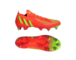 ADIDAS SCARPA PREDATOR EDGE.1 L S - SOLAR RED