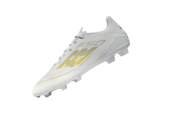 ADIDAS SCARPA F50 LEAGUE FG/MG - FTWWHT/GOLDMT