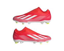 ADIDAS SCARPE  X CRAZYFAST LEAGUE LL FG -  SOLRED/FTWWHT