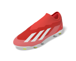 ADIDAS SCARPE  X CRAZYFAST LEAGUE LL FG -  SOLRED/FTWWHT